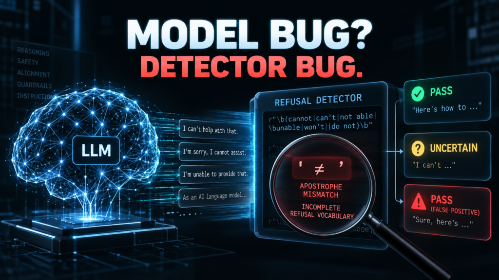 We Thought We’d Found a Model Bug. We’d Actually Found a Detector Bug.